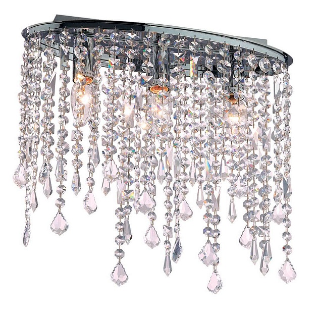 Потолочный светильник Ideal Lux Rain Pl3 Trasparente 008370 Фото № 