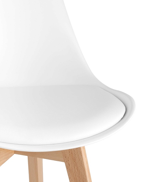 Кухонный стул Stool Group FRANKFURT белый дер. Ножки Y863 white Фото № 5
