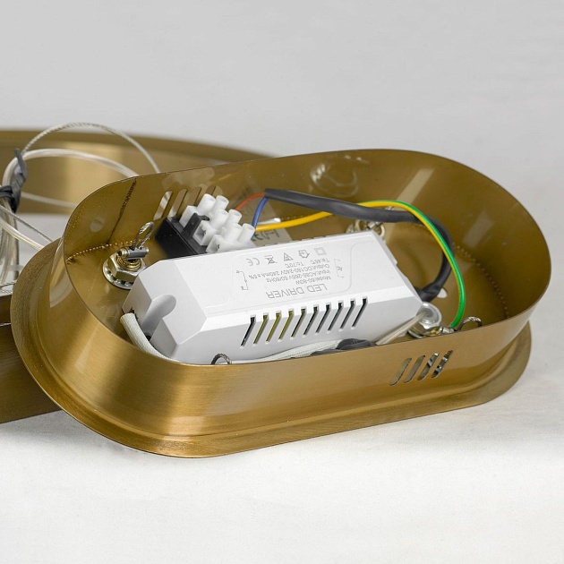 Подвесная светодиодная люстра Lussole Conecuh LSP-8622 Фото № 5