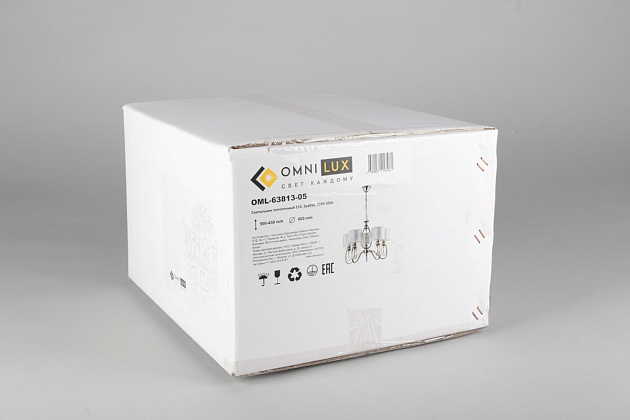 Подвесная люстра Omnilux Mellitto OML-63813-05 изображение 4 Подвесная люстра Omnilux Mellitto OML-63813-05 Фото № 4