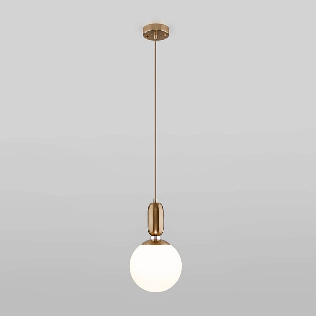 Подвесной светильник Eurosvet Bubble 50197/1 латунь изображение 3 Подвесной светильник Eurosvet Bubble 50197/1 латунь Фото № 3