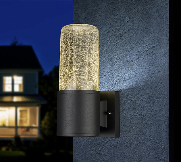 Уличный настенный светодиодный светильник Globo Nina 32409 изображение 2 Уличный настенный светодиодный светильник Globo Nina 32409 Фото № 2