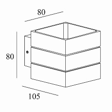Настенный светильник Lucide Bok 17282/21/31 2