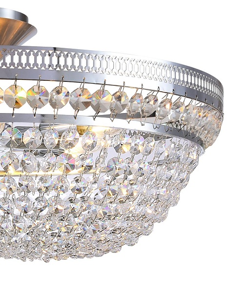 Потолочный светильник Natali Kovaltseva Barocco 81405/8C Chrome Фото № 2