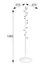 Напольная вешалка Мебелик Пико 15 004801 2