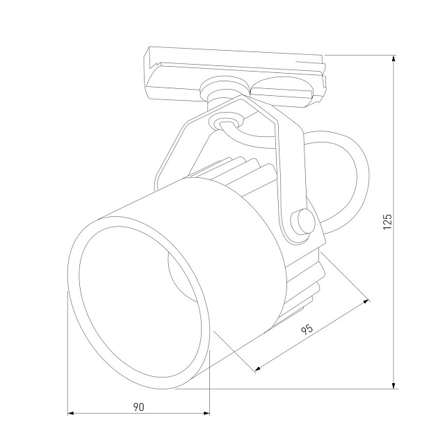 Трековый светодиодный светильник TK Lighting 4144 Tracer Фото № 2