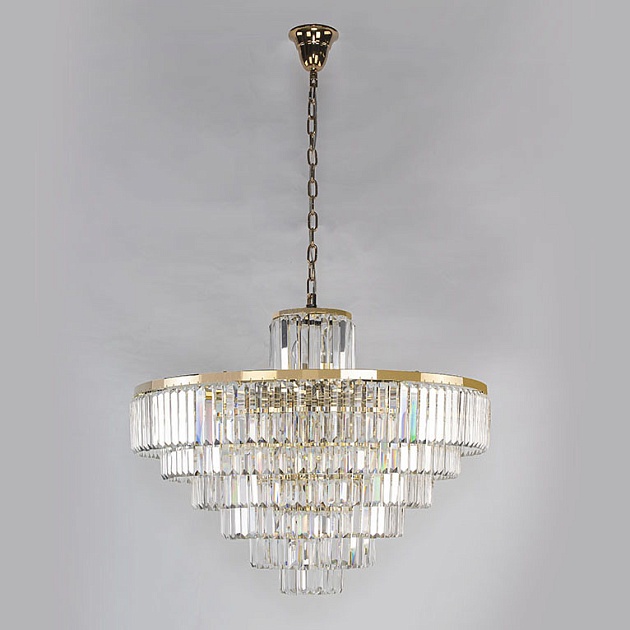 Подвесная люстра Newport 31124/S gold М0063331 Фото № 