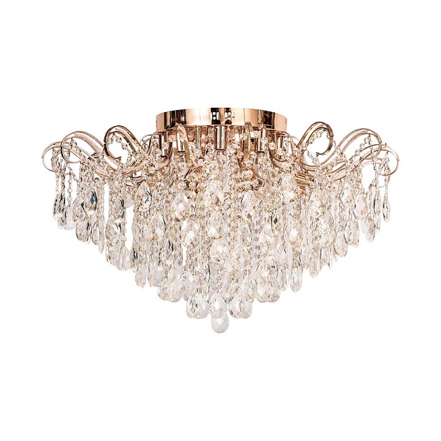 Потолочная люстра ЭкономСвет 29630/16FGD WT Фото № 