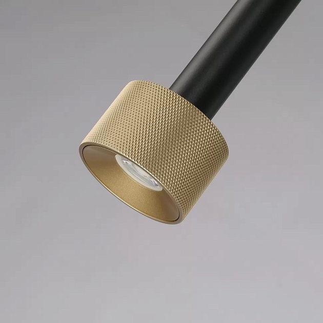 Подвесной светильник iLedex Delta 2362-1 BK+BR Фото № 5