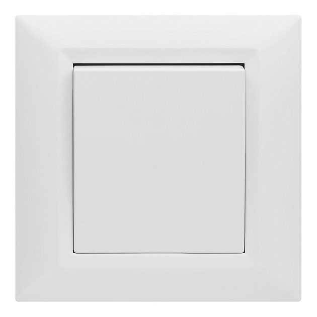 Выключатель одноклавишный Vesta-Electric Roma белый FVK010102BEL изображение Выключатель одноклавишный Vesta-Electric Roma белый FVK010102BEL Фото №