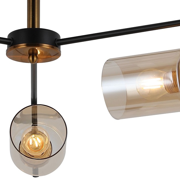 Потолочная люстра Illumico IL8248-3COU-79 BK GD Фото № 3