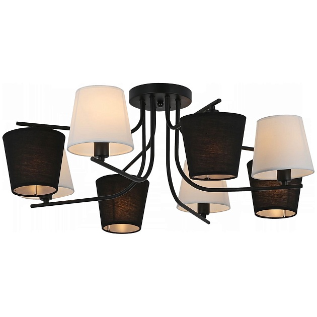 Потолочная люстра Illumico IL8135-8COU-79 BK Фото № 