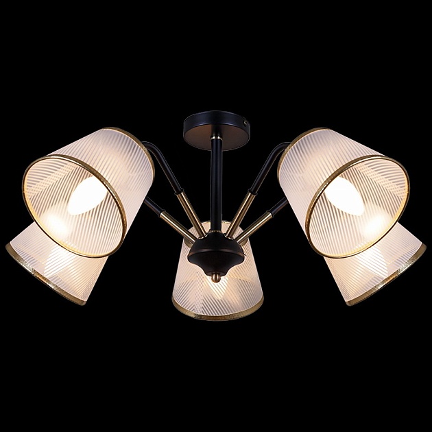 Потолочная люстра Illumico IL0344-5CSQ-79 BK AB Фото № 