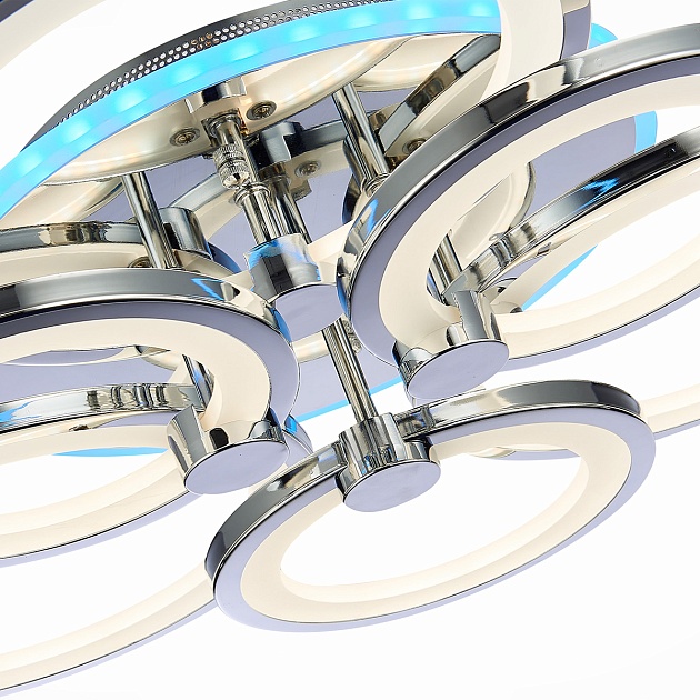 Потолочная светодиодная люстра Evoled Leto SLE500712-06RGB изображение 8 Потолочная светодиодная люстра Evoled Leto SLE500712-06RGB Фото № 8