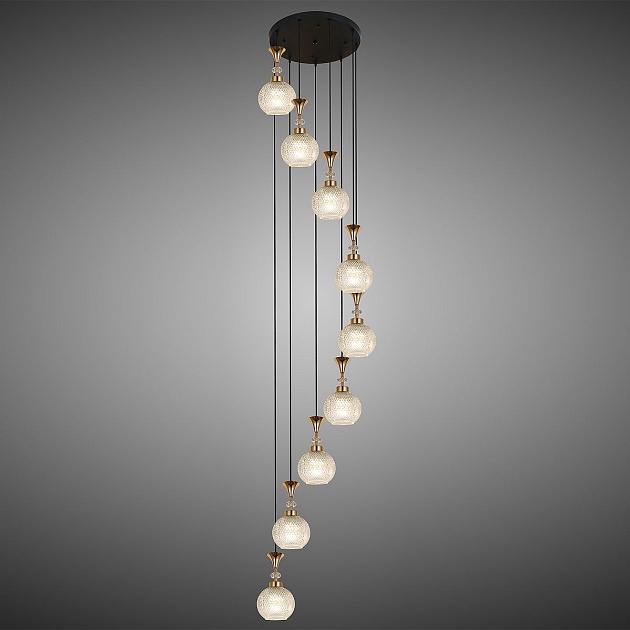 Подвесная люстра Reluce 02001-0.9-09 WH Фото № 3