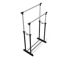 Гардеробная вешалка Sheffilton SHT-WR4150 черный/черный муар/хром лак 3290396001 3