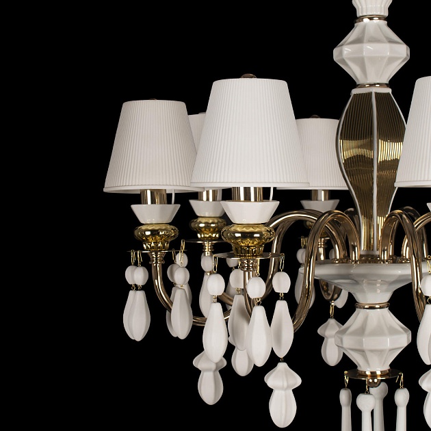 Подвесная люстра Loft IT Grace 10203/8 White изображение 3 Подвесная люстра Loft IT Grace 10203/8 White Фото № 3