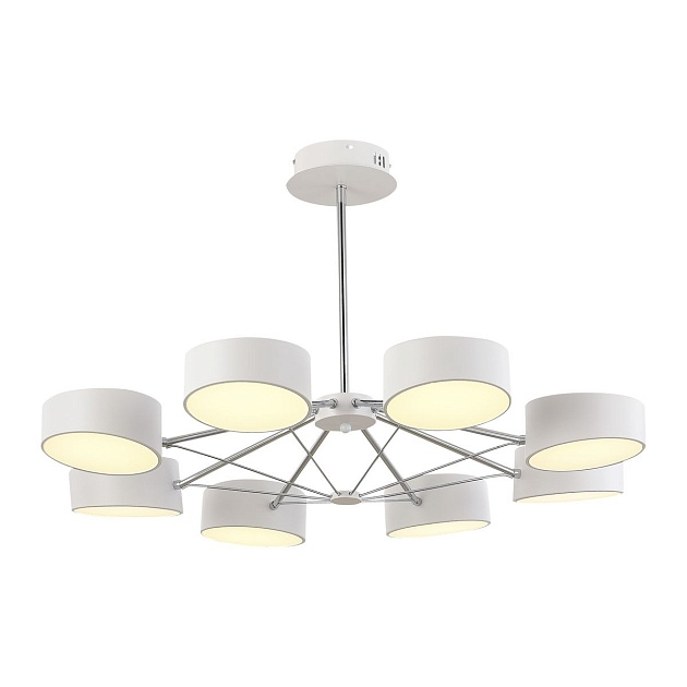 Потолочная светодиодная люстра Evoluce Valle SLE6005-502-08 изображение 2 Потолочная светодиодная люстра Evoluce Valle SLE6005-502-08 Фото № 2