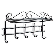 Настенная вешалка Sheffilton Грация черный/черный 8266018901