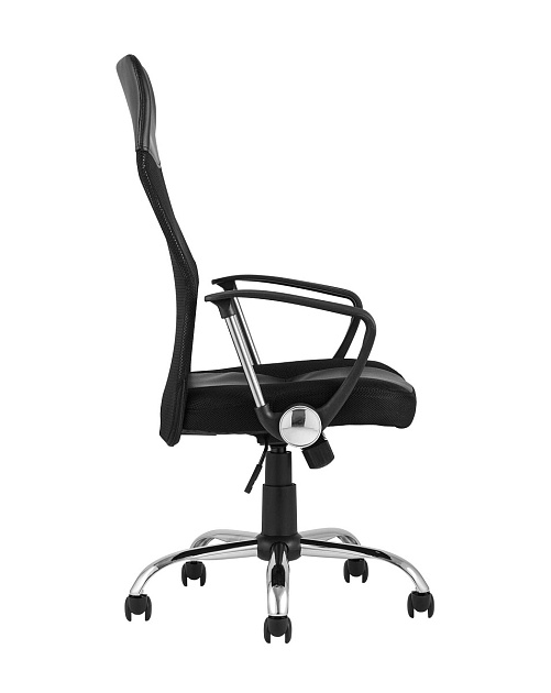 Офисное кресло TopChairs Benefit черное D-200 black изображение 3 Офисное кресло TopChairs Benefit черное D-200 black Фото № 3