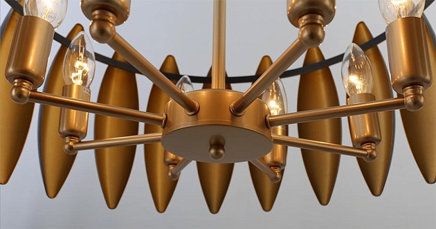 Подвесная люстра Rivoli Aleit 4085-308 Б0050263 Фото № 4