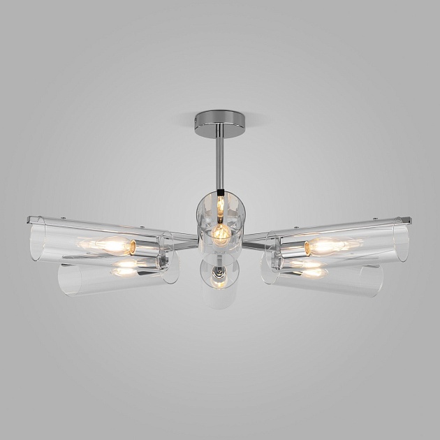 Потолочная люстра Eurosvet Trompeta 70144/6 хром Фото № 3