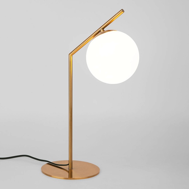 Настольная лампа Eurosvet Frost 01082/1 латунь Фото № 