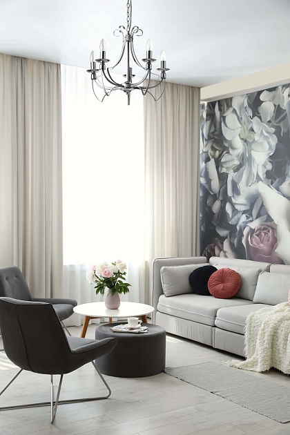 Подвесная люстра De Markt City Свеча 683014005 Фото № 13