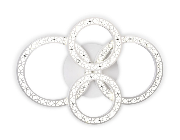 Потолочная светодиодная люстра Ambrella light Ice FA163 Фото № 2