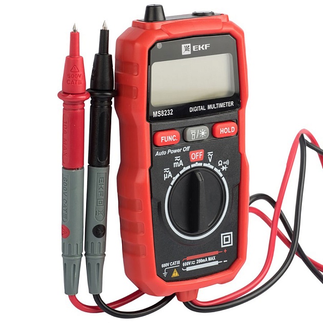 Мультиметр цифровой MS8232 EKF Expert In-180701-pm8232 Фото № 