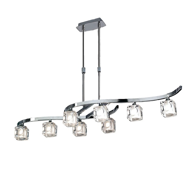 Подвесная люстра Mantra Cuadrax 0956 Фото № 