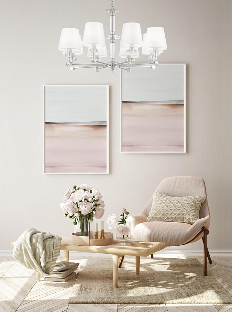 Подвесная люстра Maytoni Riverside MOD018PL-08CH Фото № 5