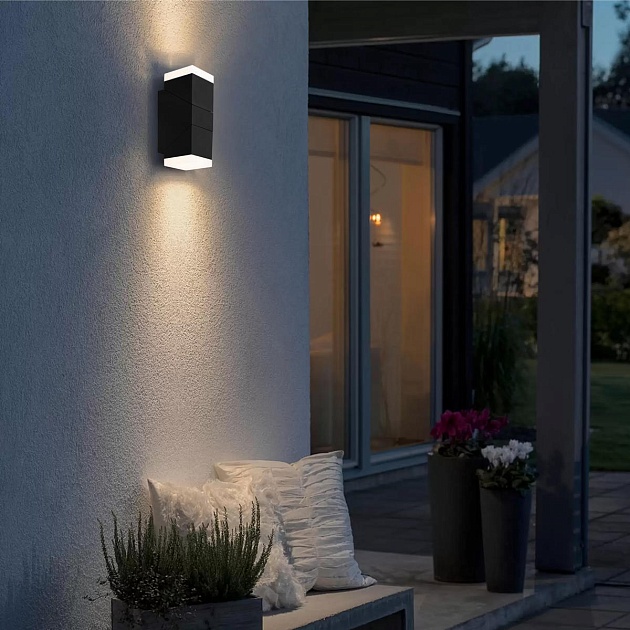 Уличный настенный светильник Loft IT Eterno 100010/B Фото № 7