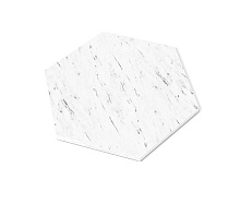 Журнальный стол Sheffilton SHT-TU29/H36/TT20 ЛДСП 60/60 черный муар/мрамор каррара белый 5182849802 3