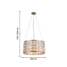 Подвесная люстра F-Promo Prismata 4483-5P 1