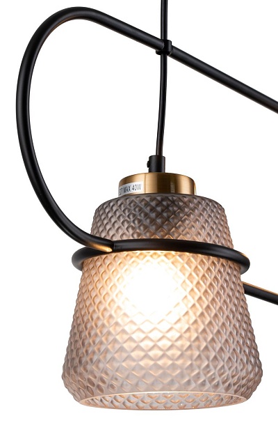 Подвесной светильник Indigo Astratto 11016/2P Black V000157 изображение 3 Подвесной светильник Indigo Astratto 11016/2P Black V000157 Фото № 3