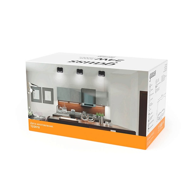 Потолочный светодиодный светильник Gauss HD033 изображение 3 Потолочный светодиодный светильник Gauss HD033 Фото № 3