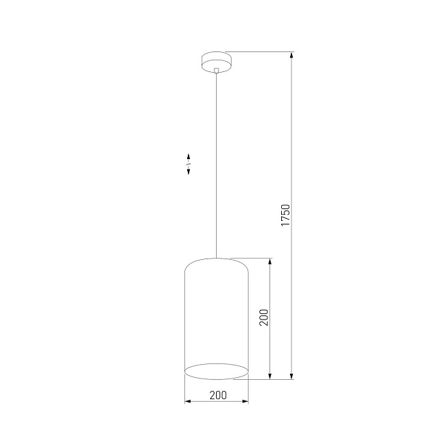 Подвесной светильник TK Lighting 6174 Tercino Blue Фото № 2