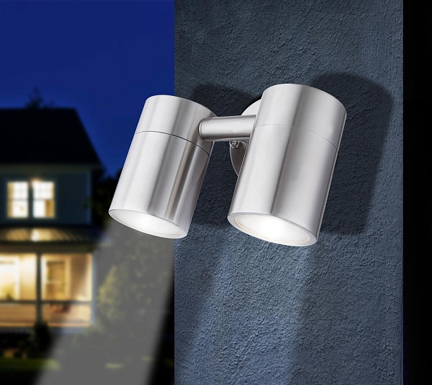 Уличный настенный светодиодный светильник Globo Style 3207-2L изображение 2 Уличный настенный светодиодный светильник Globo Style 3207-2L Фото № 2