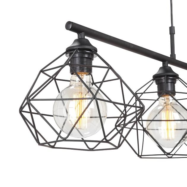 Подвесная люстра Vitaluce V4269-1/4S изображение 3 Подвесная люстра Vitaluce V4269-1/4S Фото № 3