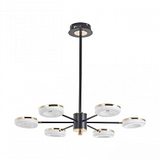 Подвесная светодиодная люстра Arte Milano Ferrara72999 277499/6 BK/GD
