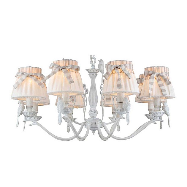 Подвесная люстра Maytoni Bird ARM013-08-W изображение 2 Подвесная люстра Maytoni Bird ARM013-08-W Фото № 2