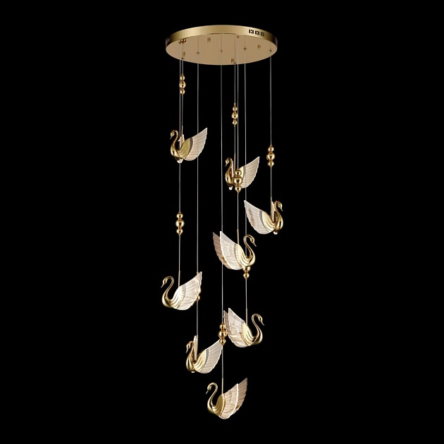 Подвесная светодиодная люстра Wertmark LETIZIA WE466.08.306 изображение Подвесная светодиодная люстра Wertmark LETIZIA WE466.08.306 Фото №