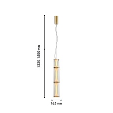 Подвесной светодиодный светильник Favourite Bones 4244-3P 1