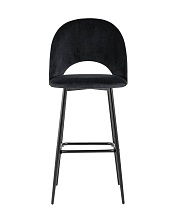 Барный стул Stool Group Меган велюр черный AV 415-H75-08(B) 1