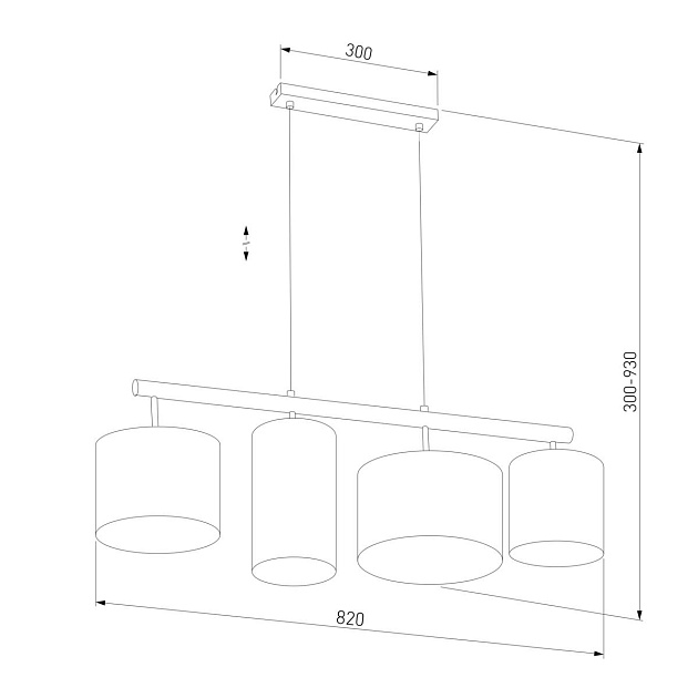 Подвесной светильник TK Lighting 4106 Deva White Фото № 2