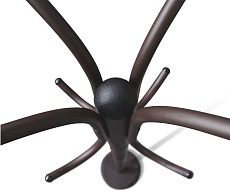 Напольная вешалка Sheffilton SHT-CR14 коричневый муар/черный 4386833502 2