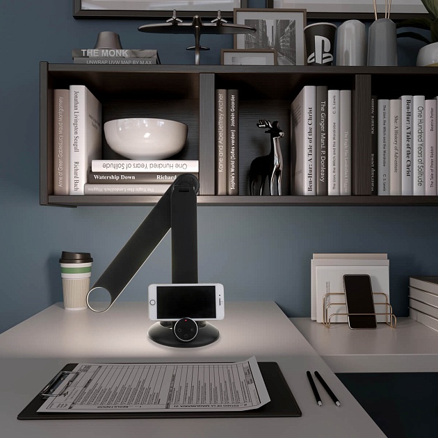 Настольная лампа Eurosvet Action 80428/1 черный Фото № 6