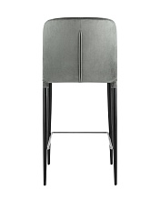 Полубарный стул Stool Group Лори велюр серый vd-lori-plb-b26 4