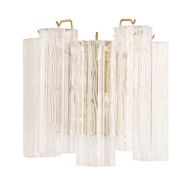 Бра Crystal Lux Rose AP2 Brass Фото № 